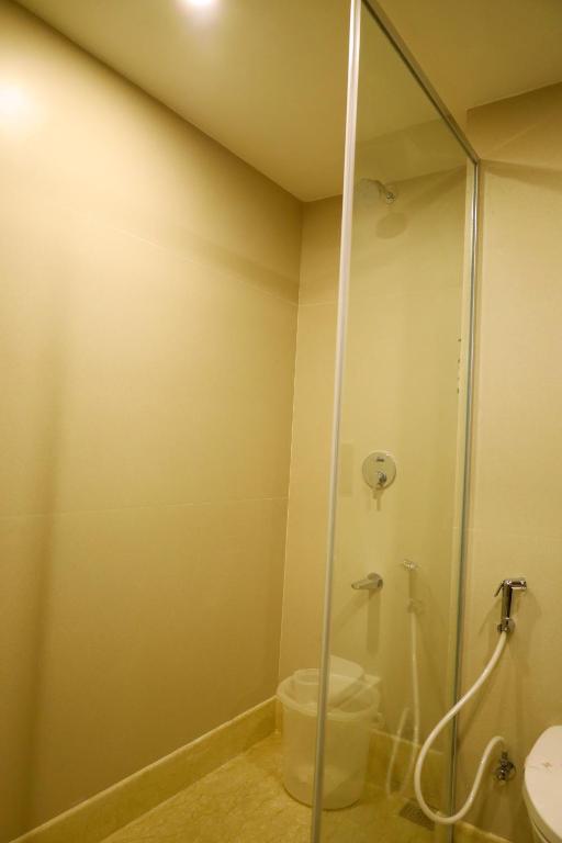 Koupelna v ubytování Hotel Surguru