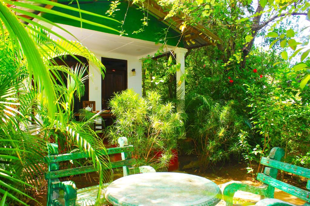 Zahrada ubytování Sunrise Cottage