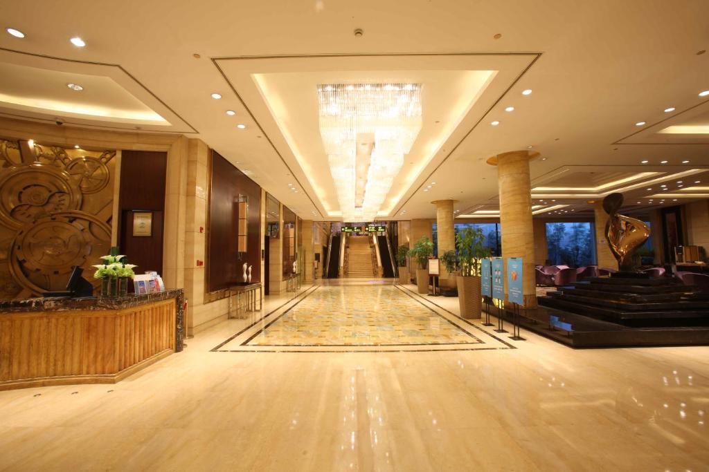 Posezení v ubytování Shanghai Yuehua Hotel
