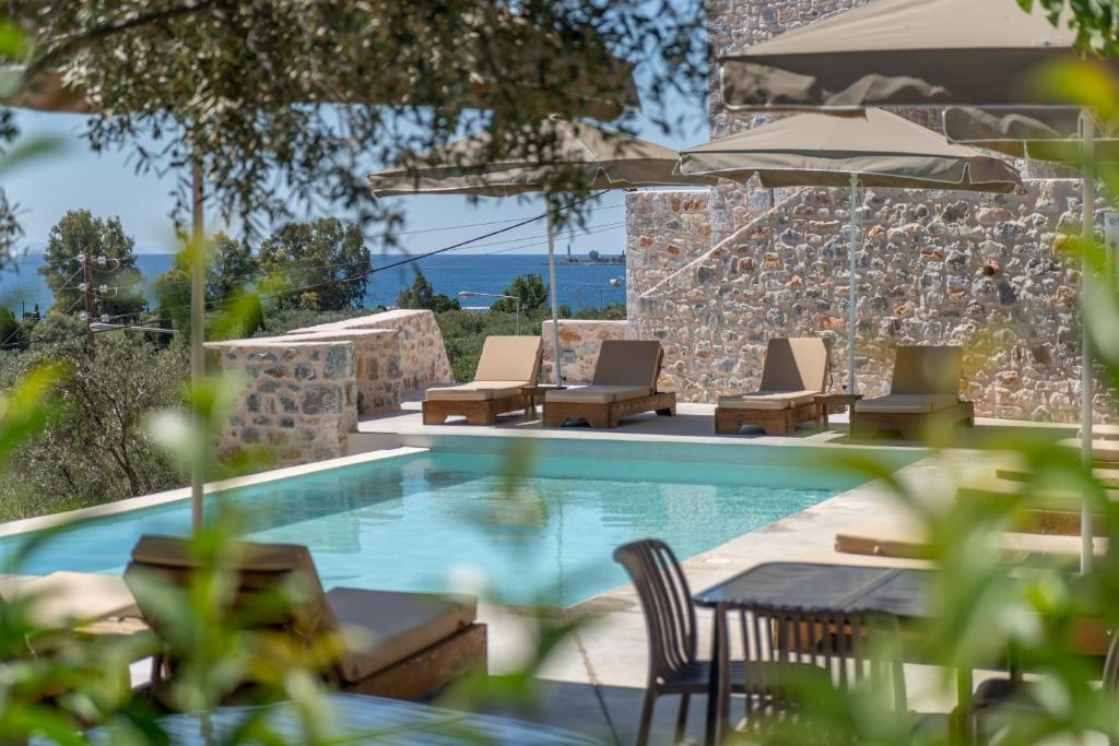 Bazén v ubytování Istorima Guesthouse nebo v jeho okolí