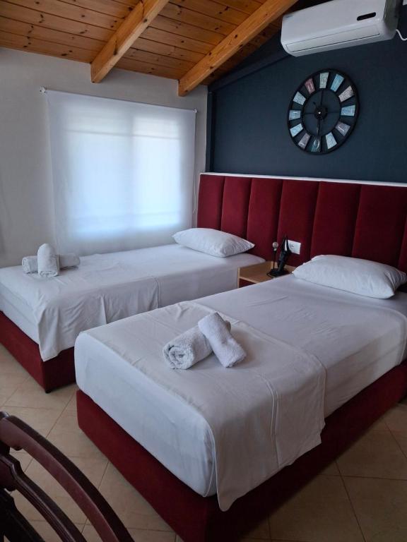 Postel nebo postele na pokoji v ubytování Villa Klea