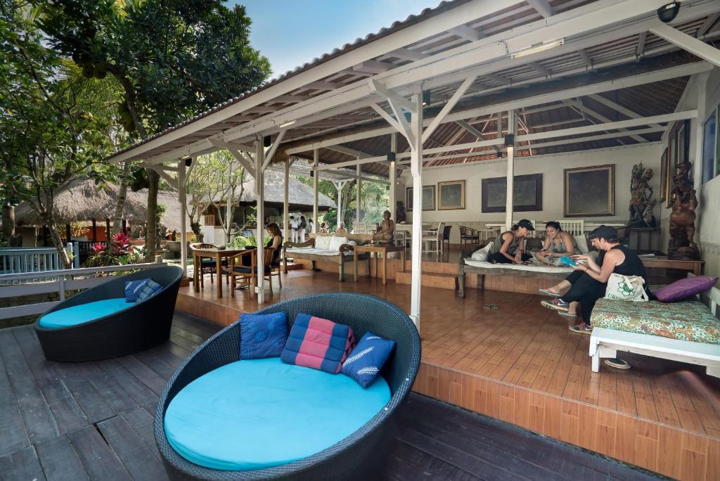 Posezení v ubytování Ubud Sari Health Resort