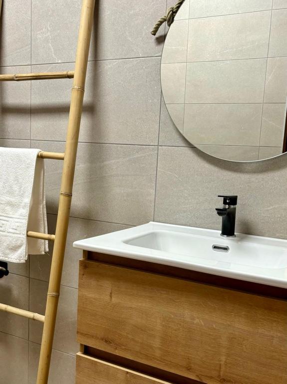 A bathroom at Casa vacacional Ajo