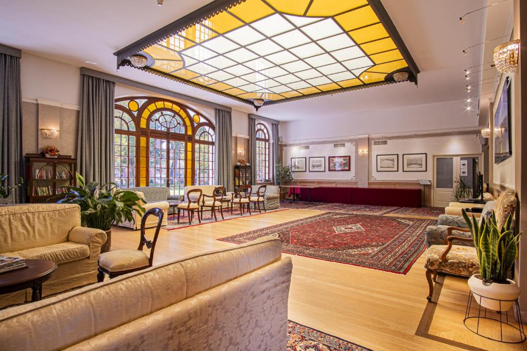 Гостиная зона в Grande Albergo