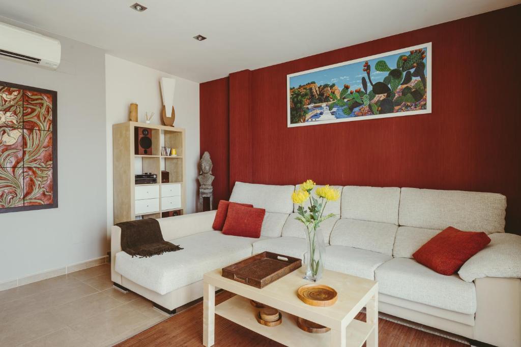 A seating area at El Gran Azul - Altea