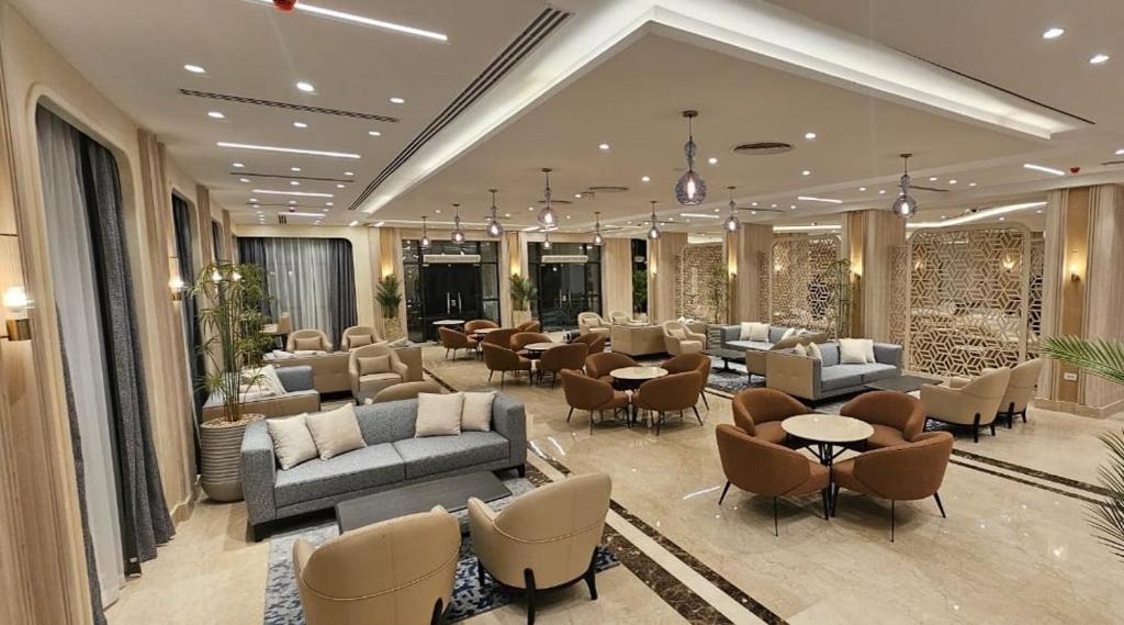 Posezení v ubytování Azur One Eleven Hotel Alamein
