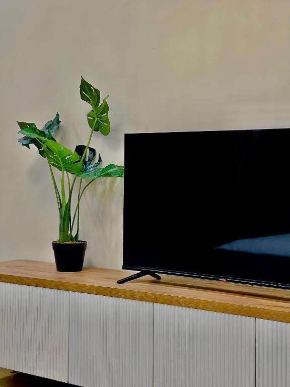 TV a/nebo společenská místnost v ubytování Amazing Merit Ben Thanh