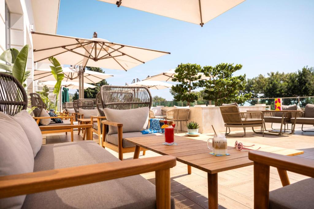 Balkón nebo terasa v ubytování TUI Magic Life Rixos Beldibi - Adult Only