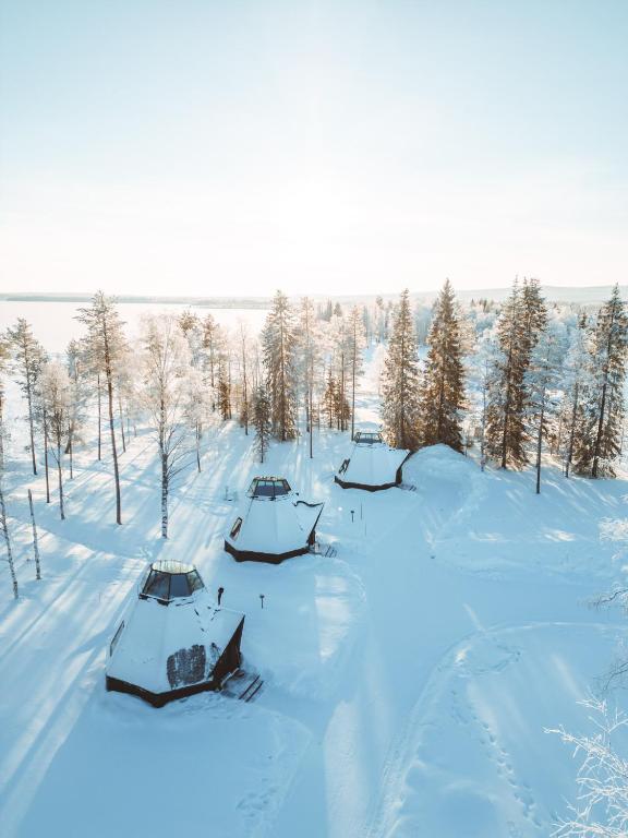 Apukka Resort v zimě