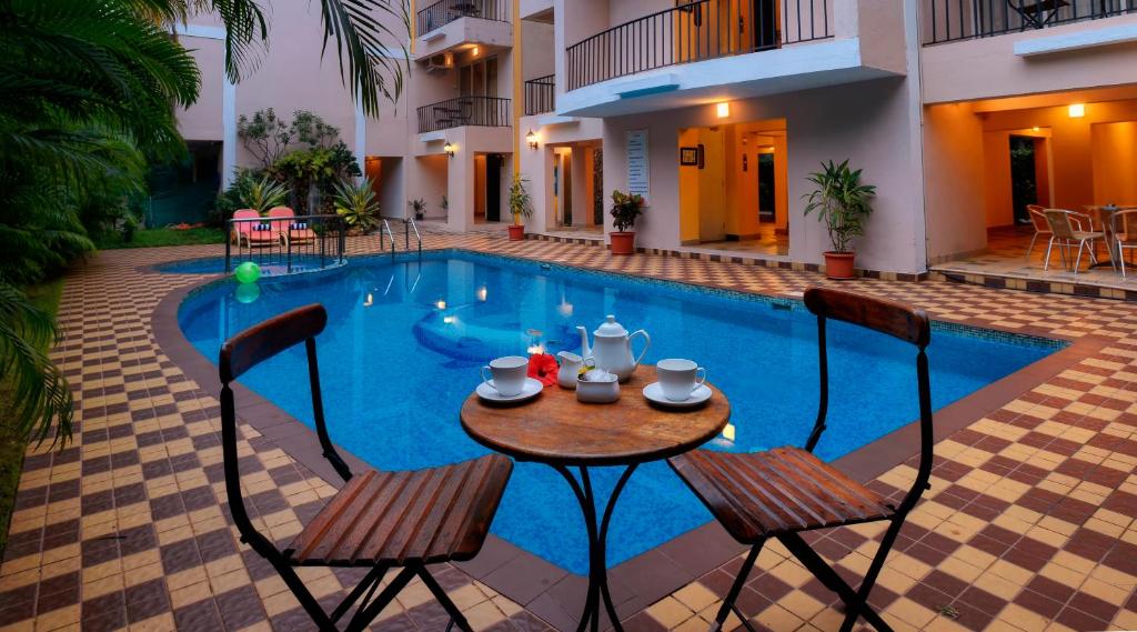 Bazén v ubytování TreeHouse Blue Hotel & Serviced Apartments nebo v jeho okolí