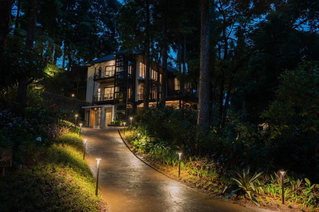 Zahrada ubytování Plataran Puncak Residences