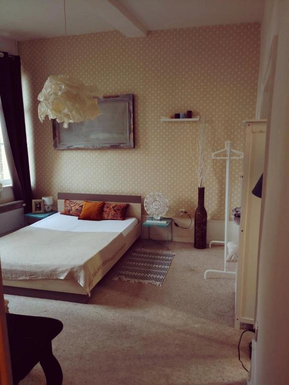 Postel nebo postele na pokoji v ubytování Appartement spacieux Douai