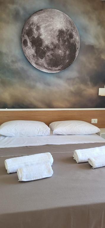 Postel nebo postele na pokoji v ubytování casa ortensia