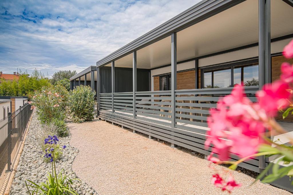 Zahrada ubytování Elements Camping Selce Mobile homes
