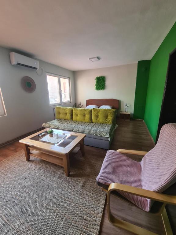 Posezení v ubytování Veljanov Apartment 1