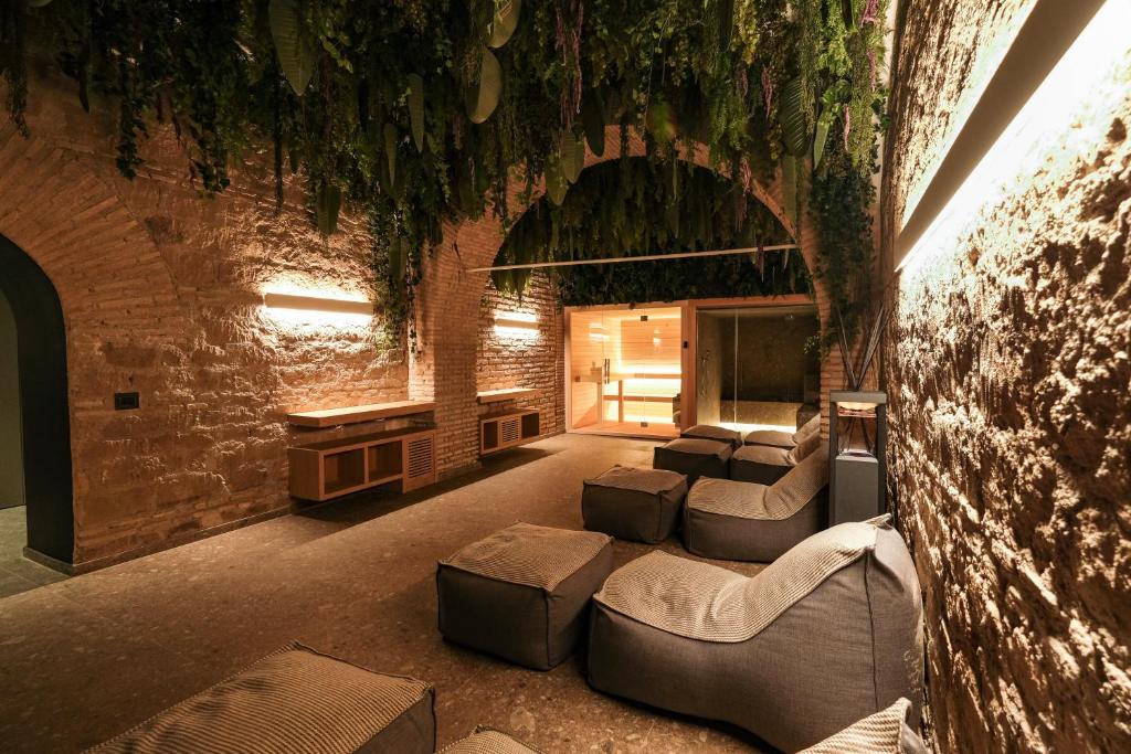 Posezení v ubytování Rome Times Hotel