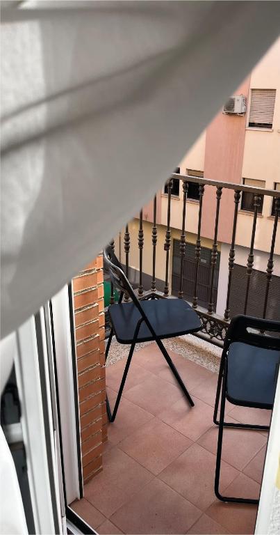 Balkón nebo terasa v ubytování PISO Guadix MB