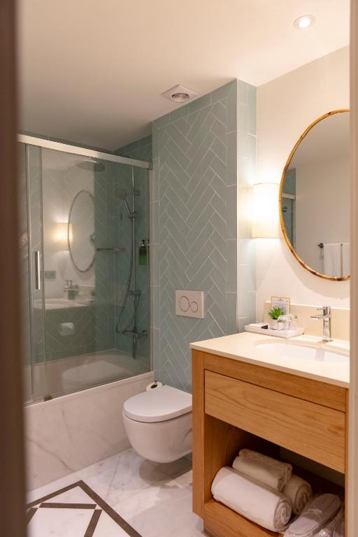 Ein Badezimmer in der Unterkunft Hotel Honucai