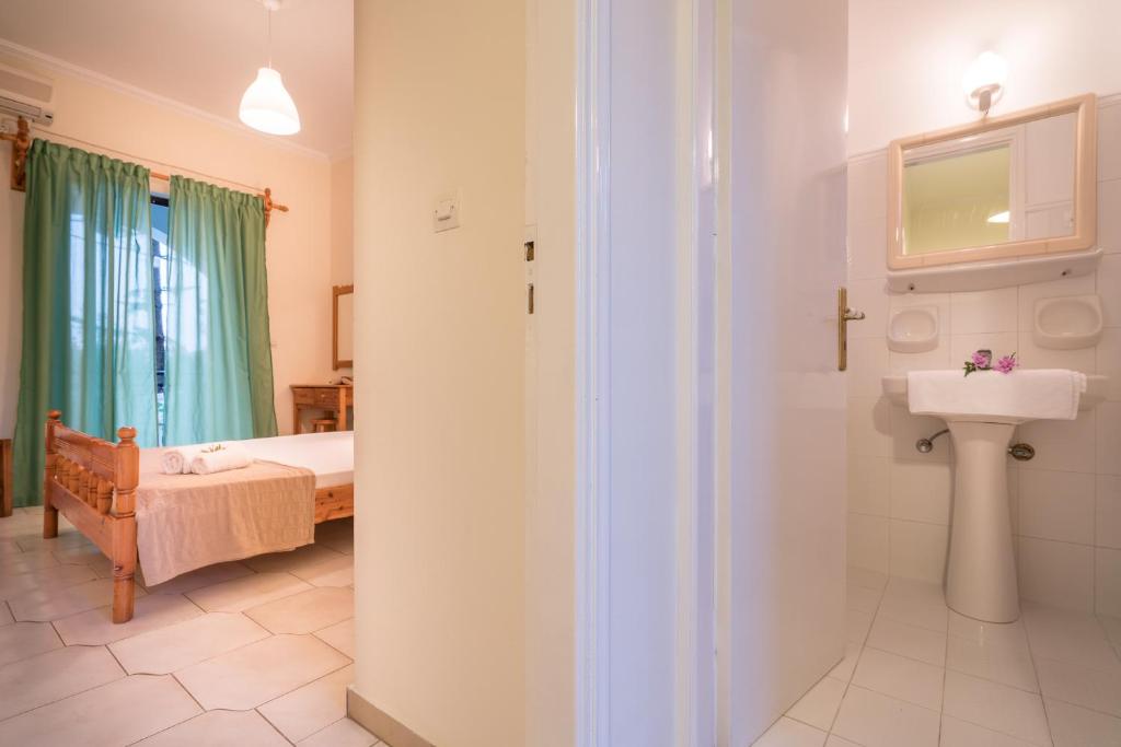 Letto o letti in una camera di Tota Studios