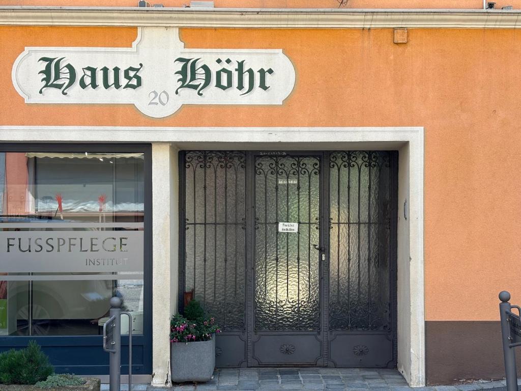 Exteriér nebo vchod ubytování Haus Höhr