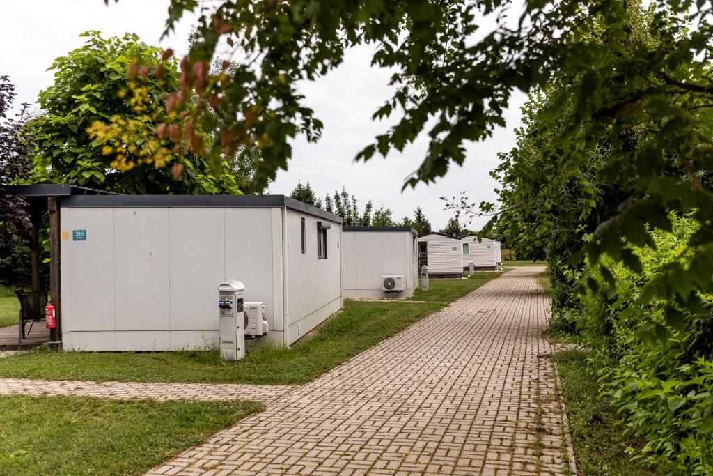 Zahrada ubytování Vulkán Wellness Hotel & Camping