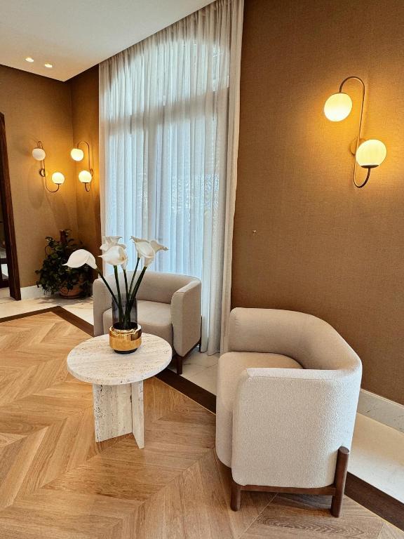 Posezení v ubytování Hotel Pine