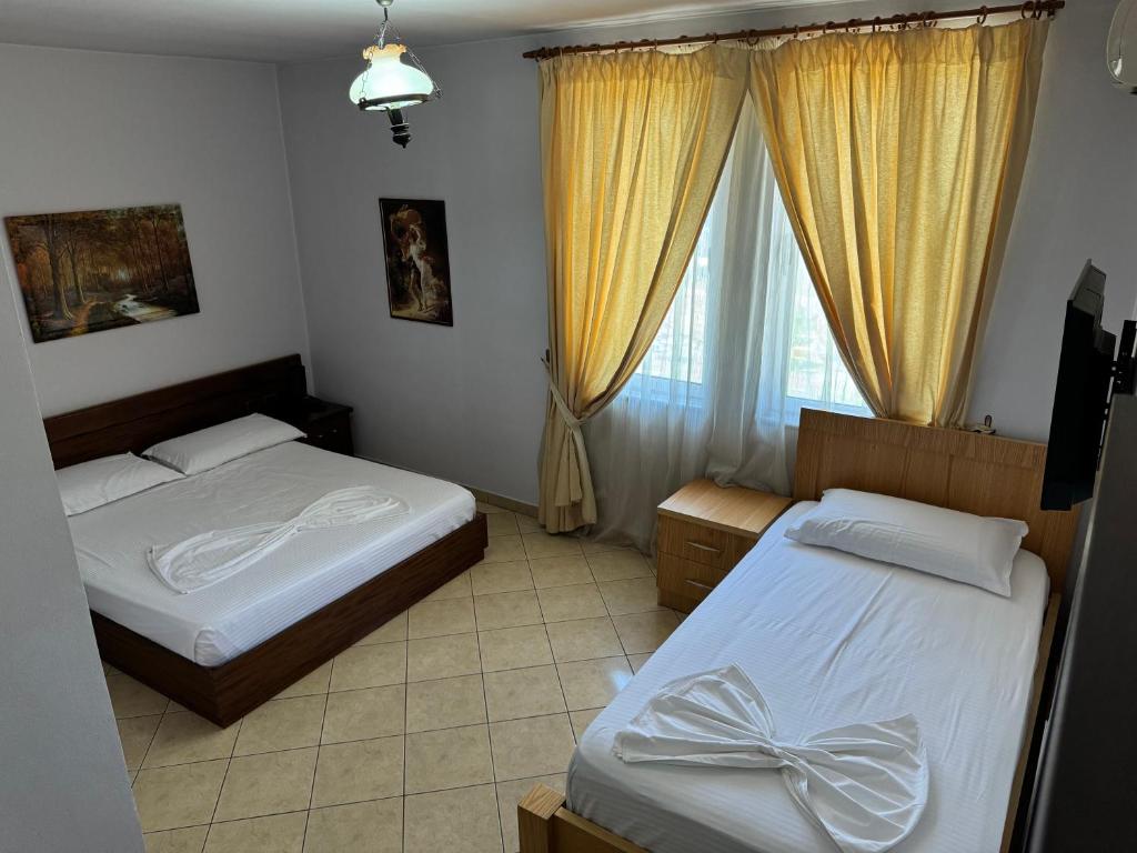 Postel nebo postele na pokoji v ubytování Resort Nord Park