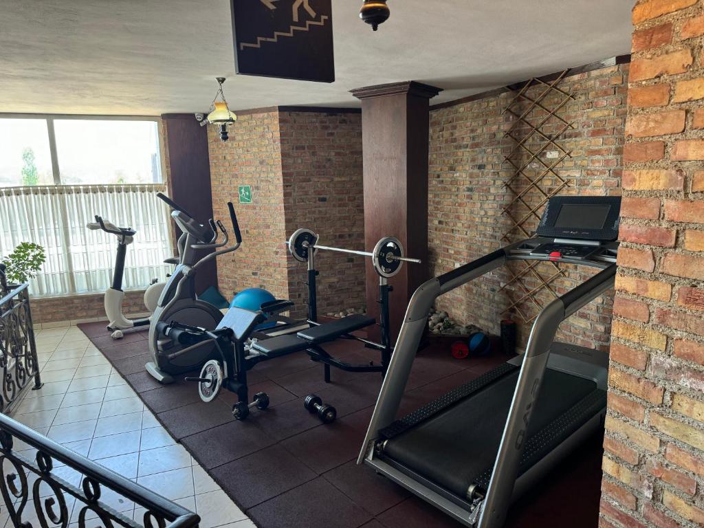Fitness centrum a/nebo fitness zařízení v ubytování Resort Nord Park