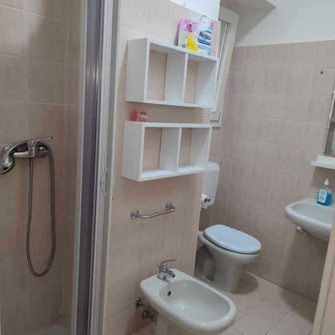 Koupelna v ubytování Casa Maria