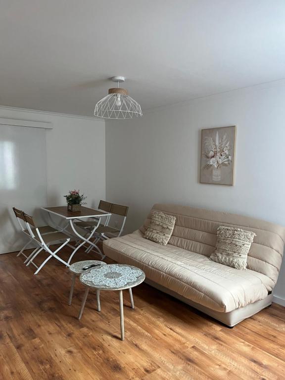 Χώρος καθιστικού στο Havre de paix, centre ville de Châlons en Champagne