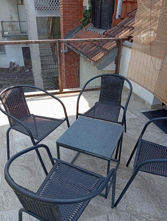 Balkón nebo terasa v ubytování Jasna1