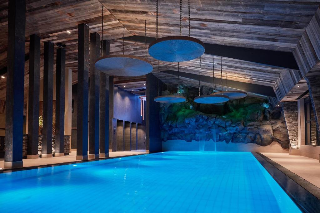 Bazén v ubytování Thermen Bad Nieuweschans nebo v jeho okolí