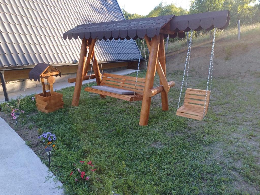 Zahrada ubytování COLȚ DE RAI - A Frame