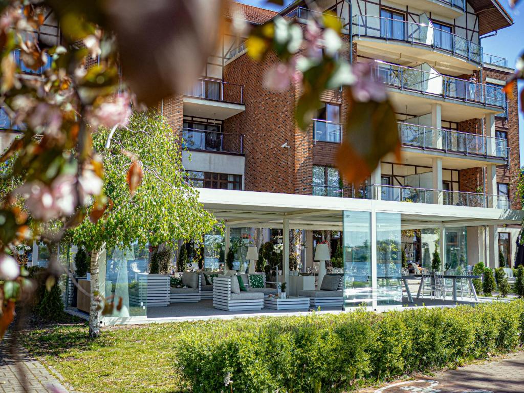 Budova, v ktorej sa hotel nachádza