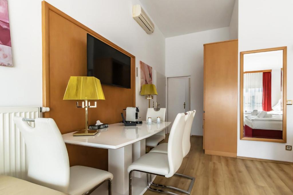 Posezení v ubytování Hotel Corvinus Vienna - Newly Renovated