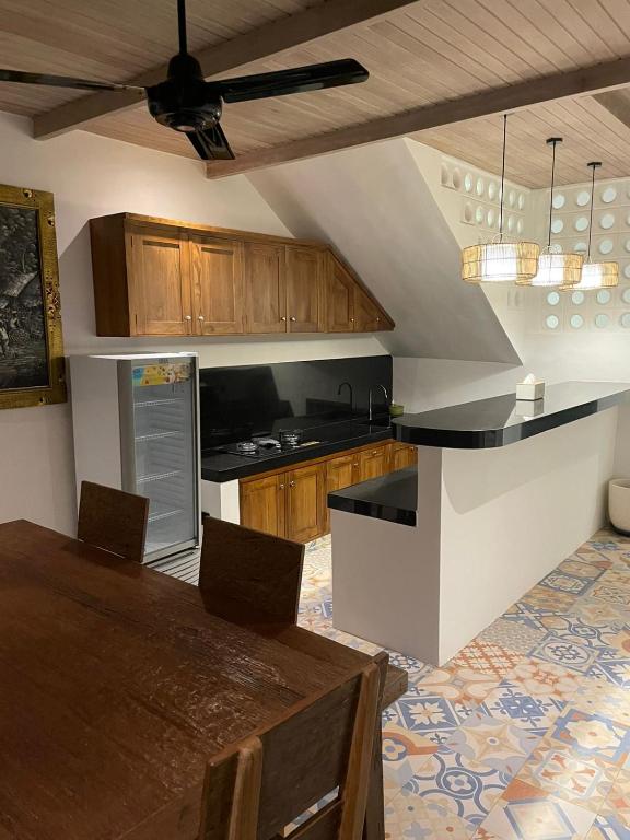 Kuchyň nebo kuchyňský kout v ubytování Casa De Ozora