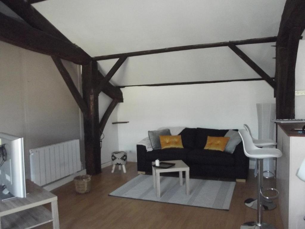 Et opholdsområde på Appartement