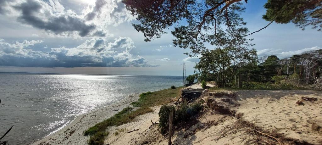 Un paisaje natural cerca del camping
