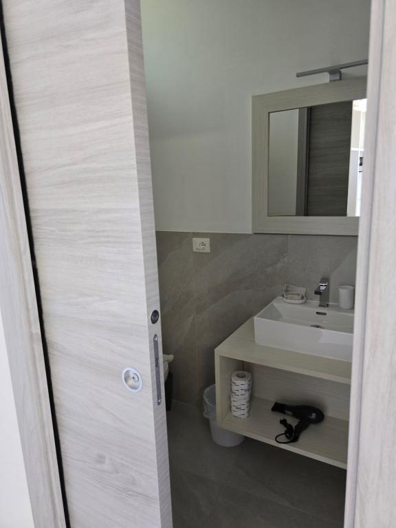 Koupelna v ubytování Hotel la Praia