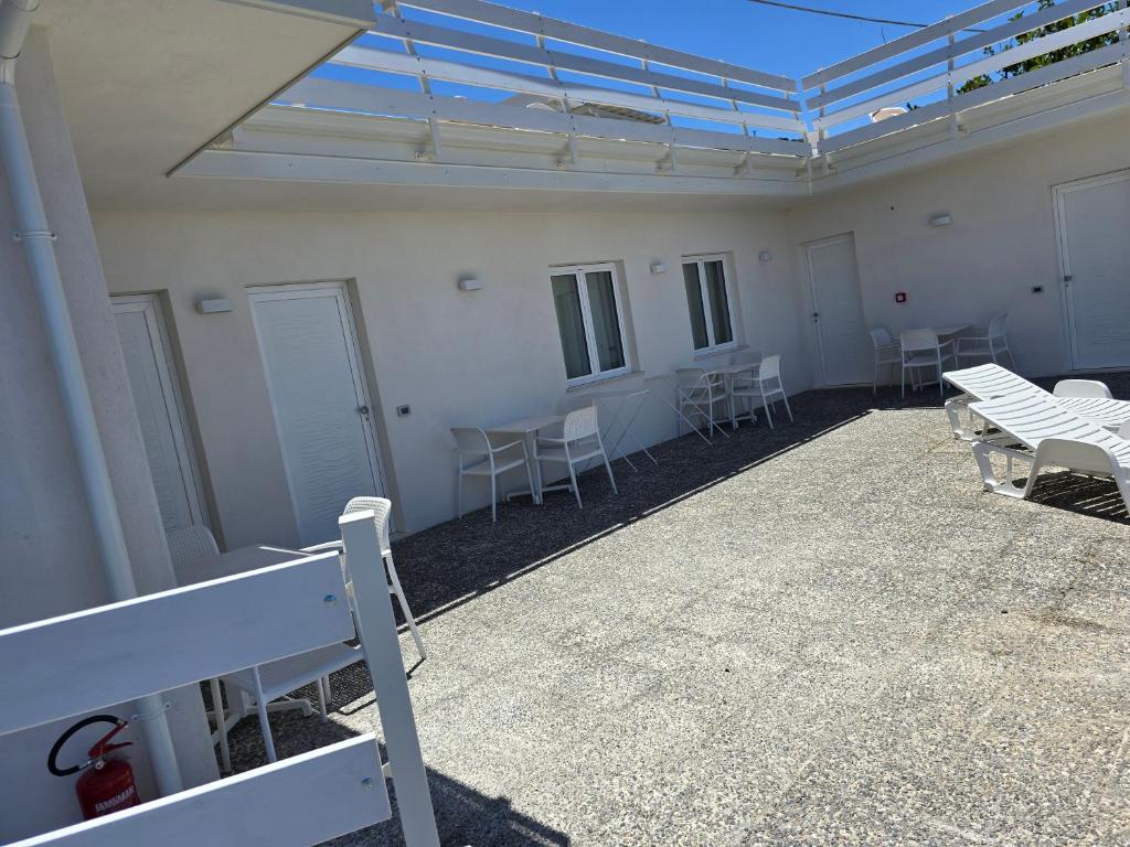 Balkón nebo terasa v ubytování Hotel la Praia