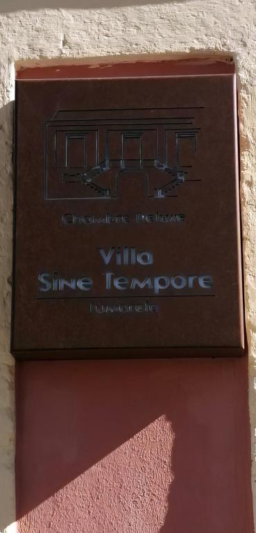 Certifikát, hodnocení, plakát nebo jiný dokument vystavený v ubytování Villa Sine Tempore Fumarola