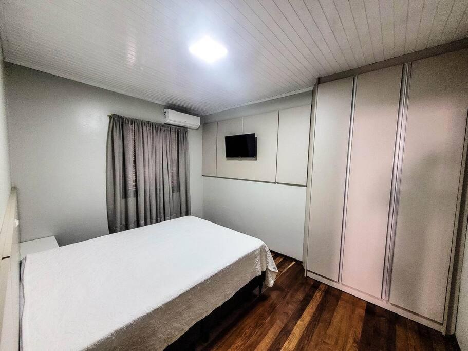 Postel nebo postele na pokoji v ubytování Um lugar com a alma de campo