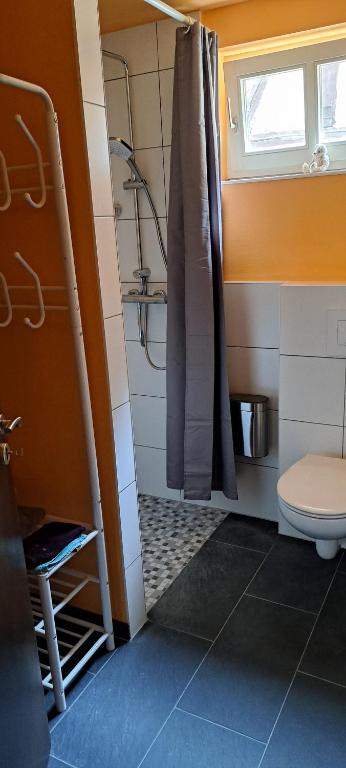 Koupelna v ubytování Ferienwohnung Piccolino