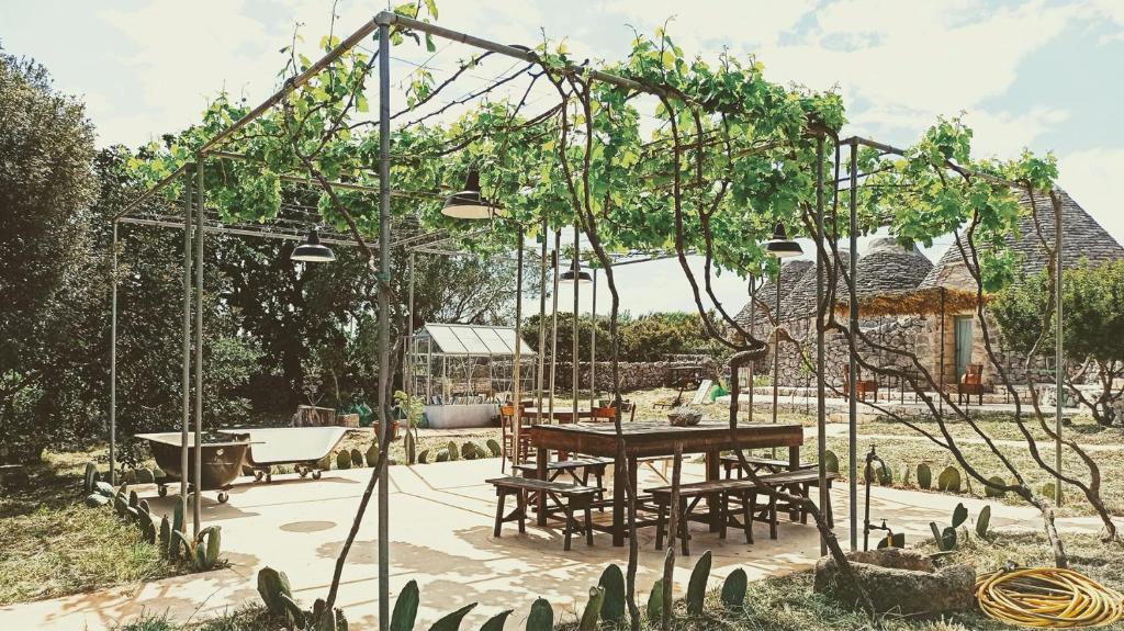 Zahrada ubytování Masseria LoJazzo