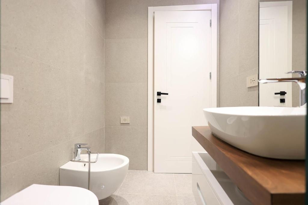 Koupelna v ubytování DeHa Rooms & Apartments