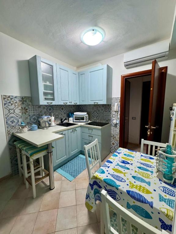 Kuchyň nebo kuchyňský kout v ubytování casa Wela