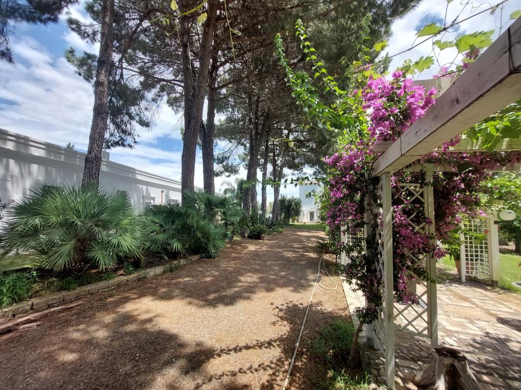 Zahrada ubytování Agriturismo La Stornara