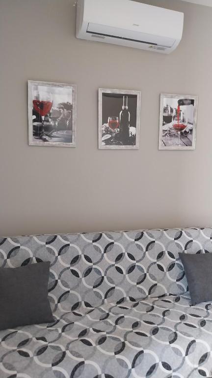 Postel nebo postele na pokoji v ubytování Il Calice dell'Etna