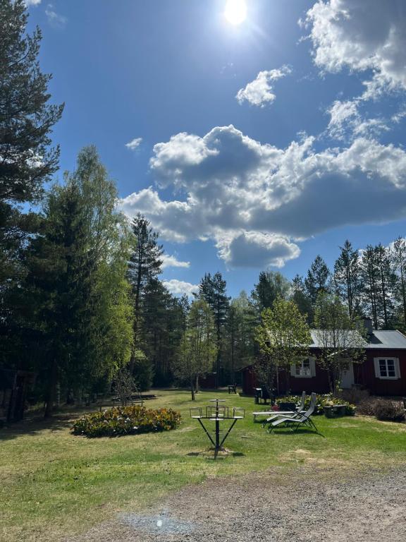 Zahrada ubytování Nya Skogsgården Hostel