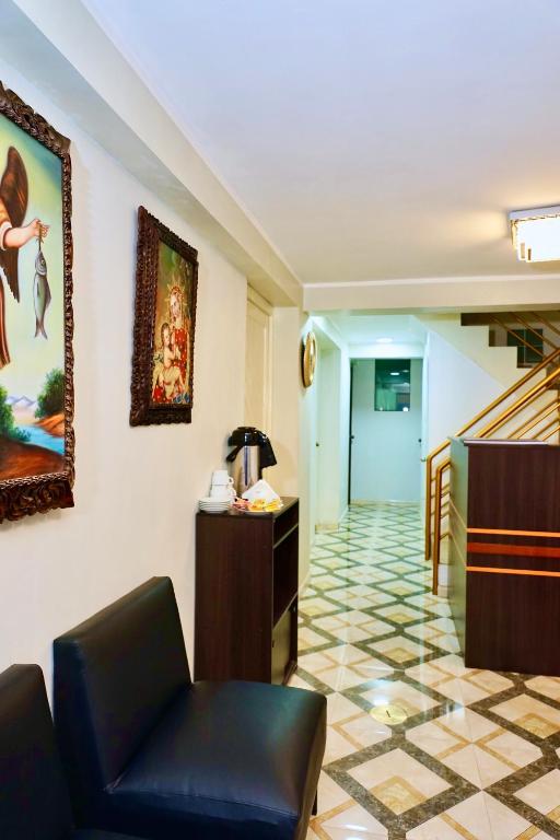 Posezení v ubytování Casa Medina Hostal